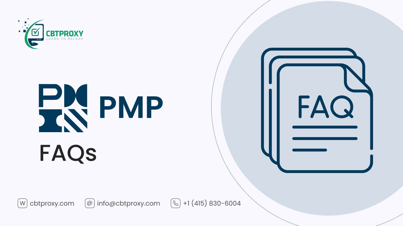 FAQs About Project Management Professional (PMP... • CBTPROXY