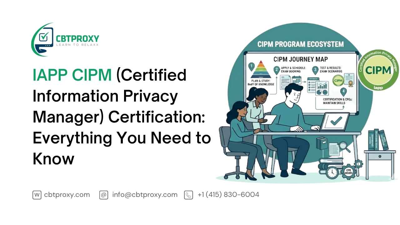 IAPP CIPM (Certified Information Privacy Manager) Certification ...