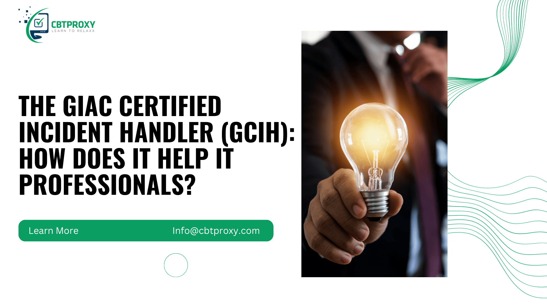 GIAC 認定インシデント ハンドラー (GCIH): IT プロフェッショナルにどのように役... • CBTPROXY