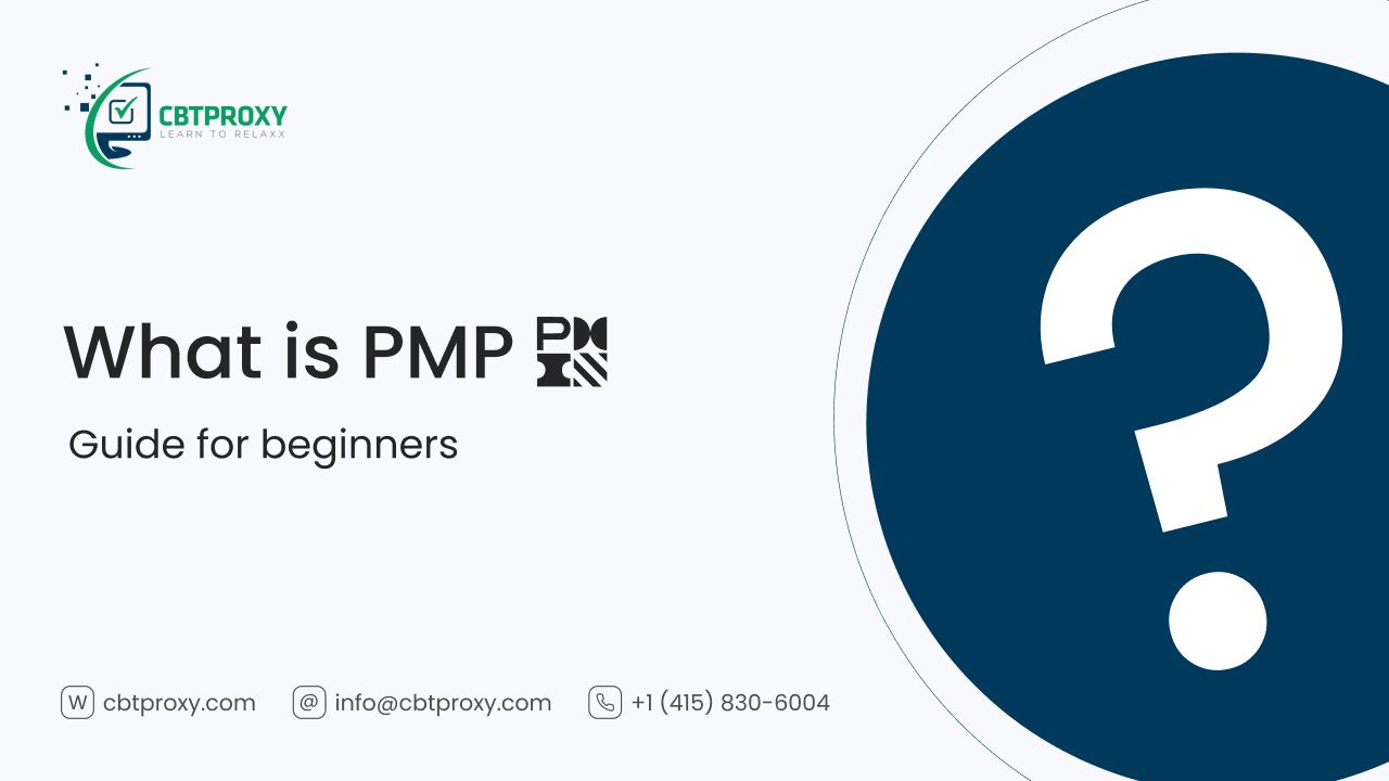 What is a Project Management Professional (PMP)... • CBTPROXY